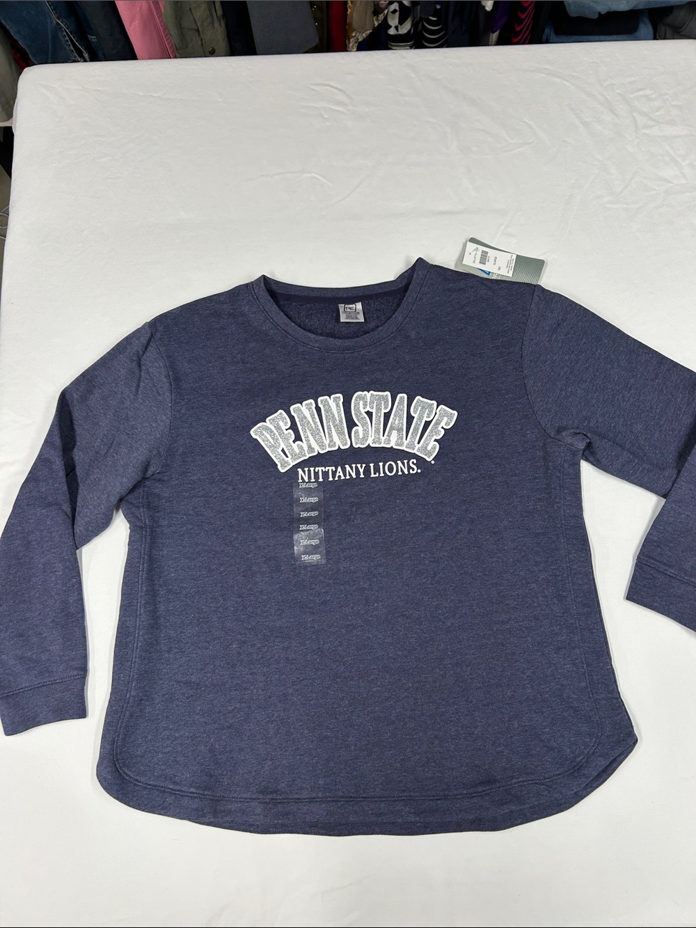 Pro Edge Navy Penn State Nittany Lions Long Sleeve Tee